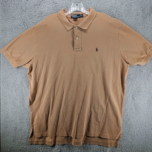 Polo Ralph Lauren Other - Polo Ralph Lauren Short Sleeve Polo Men's‎ Size XXL 2XL Brown